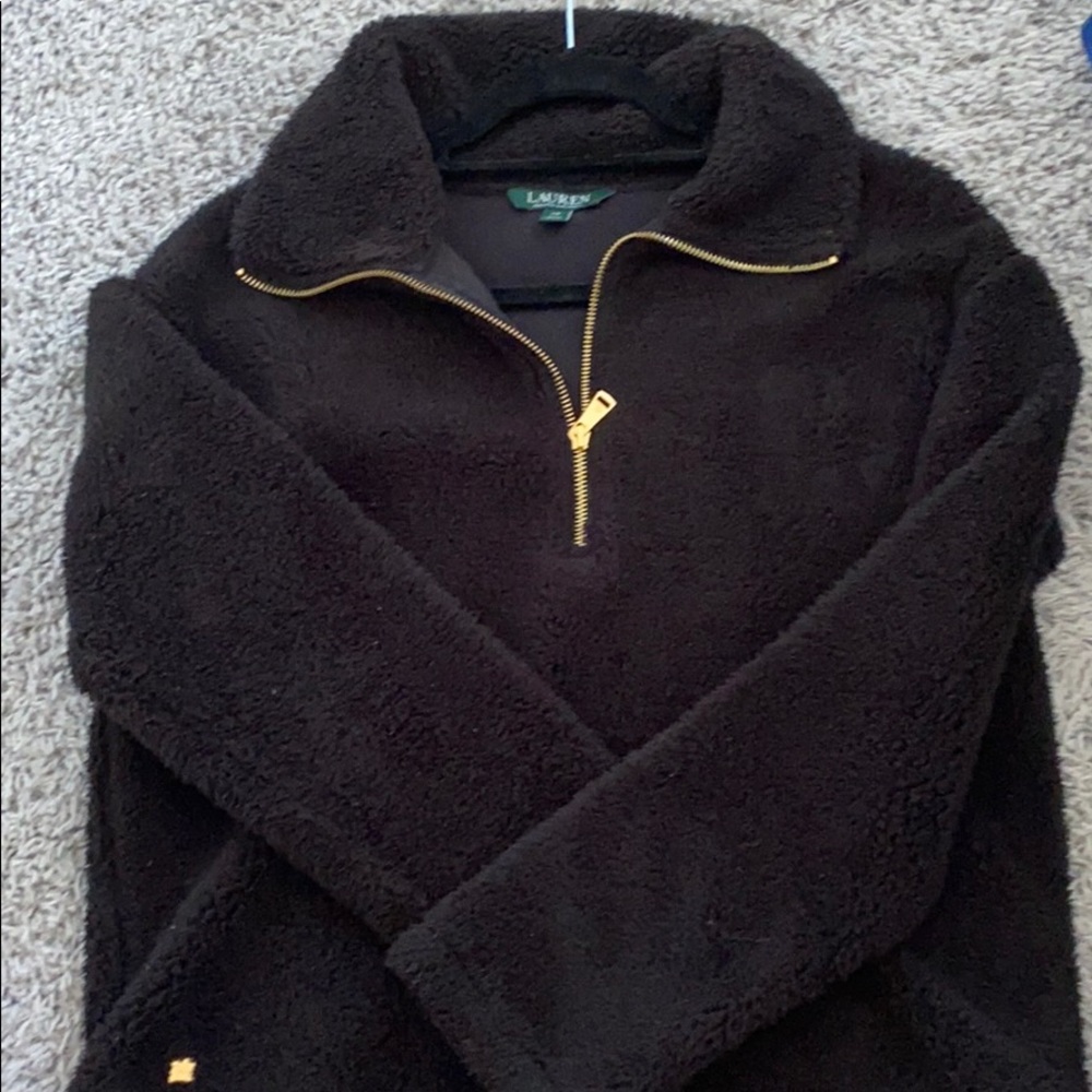 Black Ralph Lauren quarter zip